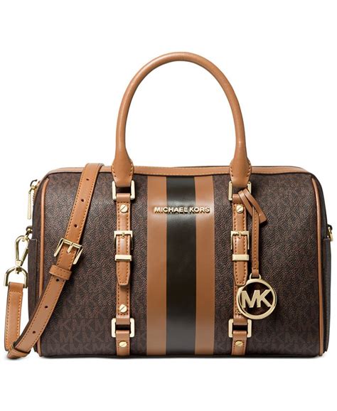 michael michael kors bedford travel medium duffel satchel|Michael Kors Bedford Travel Medium Duffel Satchel .